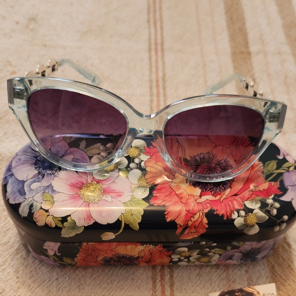 Brighton Twinkle Chain Sunglasses Blue